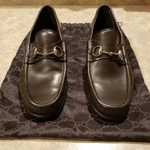 Gucci Roos Bit slip-on Loafers